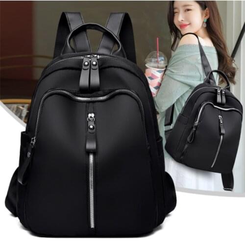 2021 Fashion Women Simple Leisure Lady Backpacks High Quality Female Oxford Fabric for Girls School Bag Travel Bagpack Rucksack
