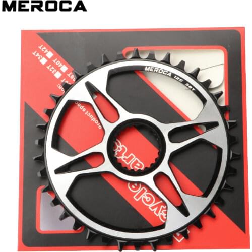 MREOCAFor Shimano direct mounting disc 32T/34T/36T/38T positive negative tooth single disc 12speed Chainrings M7100/M8100/M9100