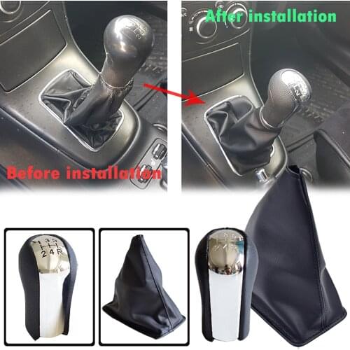 Car Gear Shift Knob HandBall With High quality Dust-proof Cover For Toyota YARIS AVENSIS AYGO Verso Corolla RAV4 MT 5 6 Speed