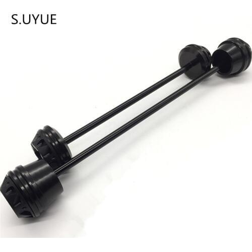 S.UYUE For YAMAHA MT-07 FZ-07 MT07 MT 07 2014 2015 2016 Motorcycle Axle Fork Wheel Protector Sliders Falling Protection