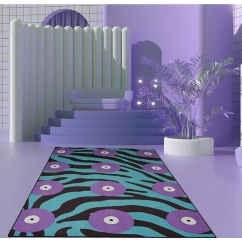 INS Modern Delicate Abstract Style Creative Carpets For Living Room Bedroom Rugs Home Floor Rug Soft Door Home Carpet Door Mat
