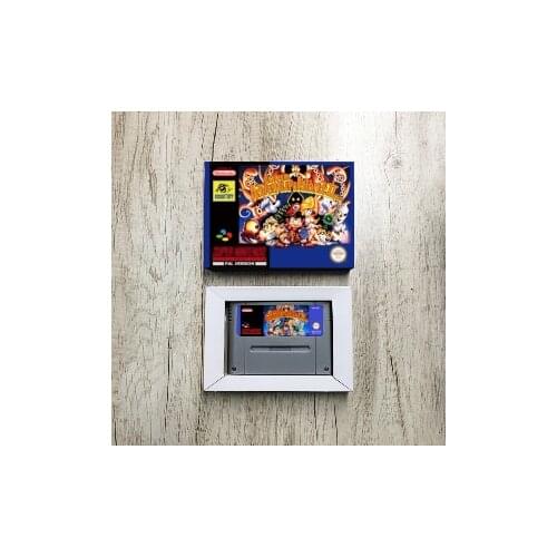 Super Adventure Island II - EUR Version RPG Game Card With Retail Box
