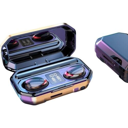 Intkoot M15 TWS 2000Mah Powerbank Wireless Earphone Bluetooth Earphone 5.0 9D Bass Stereo Waterproof Headphones Handsfree Headse