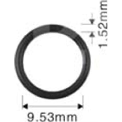 Fuel Injector Oring O-ring, 9.53x1.52mmmm, 500pcs, 2007 O'rings, Injector Rubber O-rings, Repair Kits