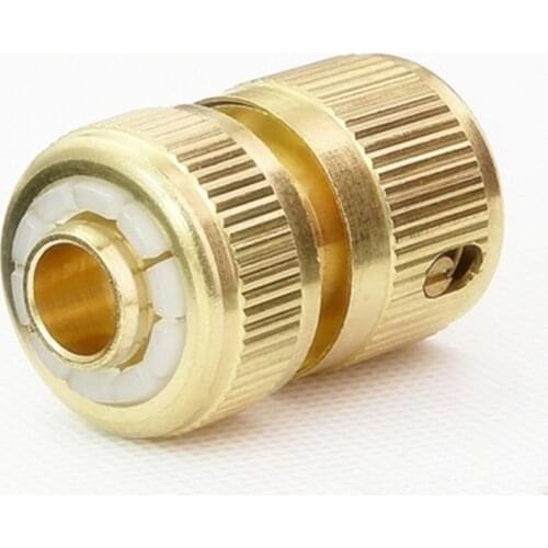 1pcs Quick Connector Tap for Garden Aluminum Micro Irrigation Watering Hose Pipe Fitting Adapter Coupling