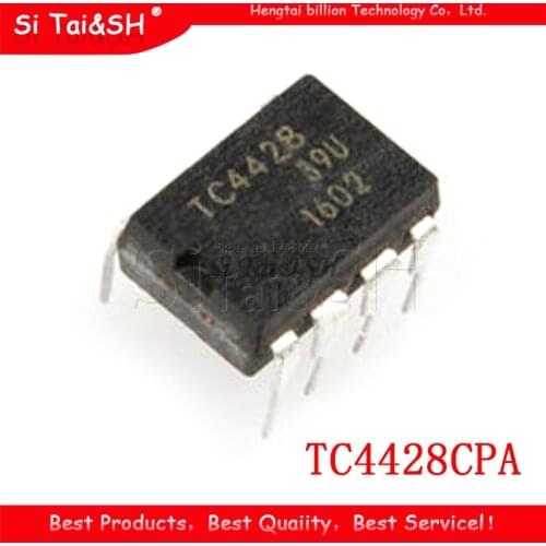 10pcs TC4428CPA DIP TC4428 DIP-8 TC4428EPA