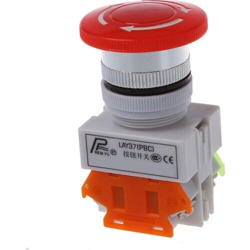 600V 10A off switch Emergency switch Emergency Stop Switch Push Button