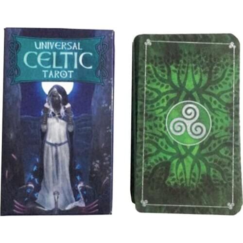 78pcs Universal Celtic Tarot Card Games Divination Fate Oracle English Family Party Playing Cards Deck Board Game Entertainment