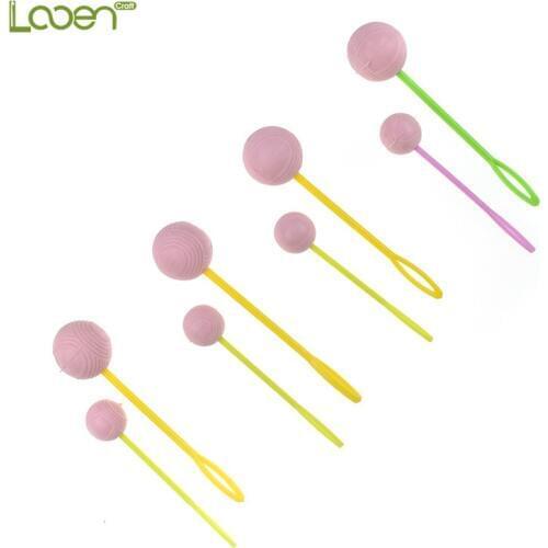 8 Pcs Knit Knitting Needles Point Protectors/Stoppers 2 Sizes Knitting Needles Cap With Swing Needles For Knitting Craft Tool