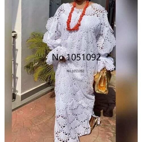 Dashiki Lace African Dresses for Women Super Size Traditional Boubou Robe Africaine Femme 2021 Long Africa Dress African Clothes