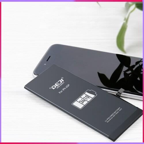 DEJI High Capacity Battery For iPhone 6SP/6SPlus Real 3410mAh Original Li-polymer Batteries Replacement With Sticker Repair