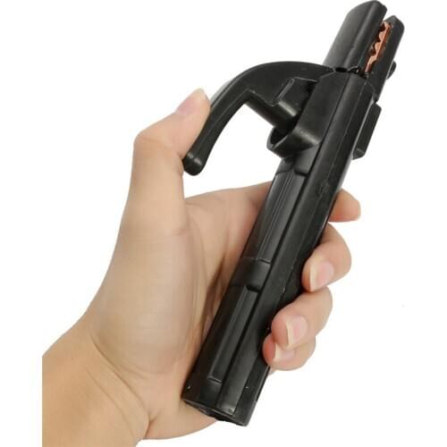 Free shipping 300A Electrode Holder Stick Welding Rod Copper Mini Cable Welding Clamps Stinger Clamp Tool Heat Resistant