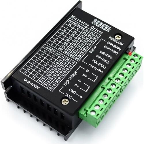 Stepper Motor Driver TB6600 Nema 23 Nema 34 42/57/86 Nema17 4A DC9-40V 1 axis Stepping Motor CNC Engraving Machine Module