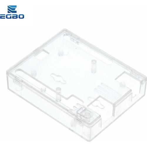 EGBO high qualityOne set Transparent Box Case Shell for Arduino UNO R3