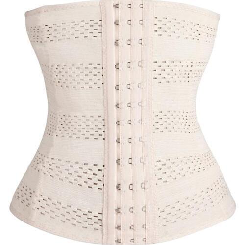 Everbellus Women Corset Waist Trainer Steel Boned Sexy Bustier Postpartum Slim Shapewear Underwear Modeling Strap Body Shaper