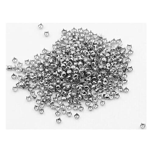 500 Pcs Punk Leathercraft DIY Round Cone Rivets Studs Spots 4mm Bag Decor Useful, Durable, Bag Decor, DIY Leathercraft Ideal for