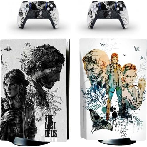 The Last of Us PS5 Standard Disc Skin Sticker Decal Cover for PlayStation 5 Console & Controller PS5 Disk Skin Sticker Vinyl