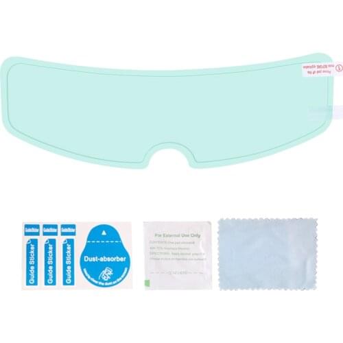 Clear Anti-Fog Patch Film Universal Motorcycle Helmet Fog Resistant Screen Lens for K3 K4 AX8 LS2 HJC MT Helmets