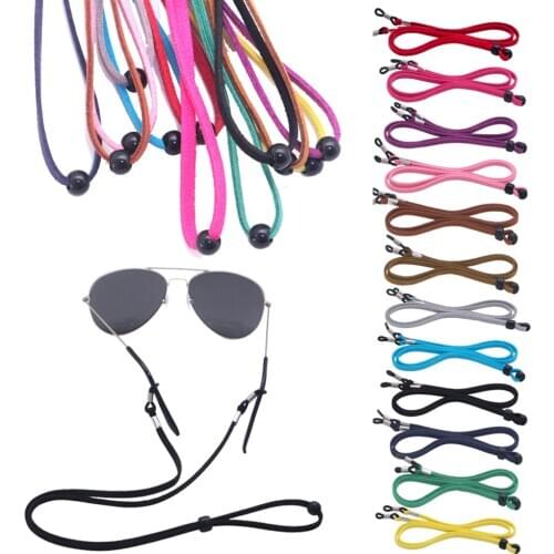 Adjustabled Elastic Sunglasses Lanyard Strap Necklace Eyeglass Multicolor Glasses Chain Cord Reading Glasses Strap Eyewear
