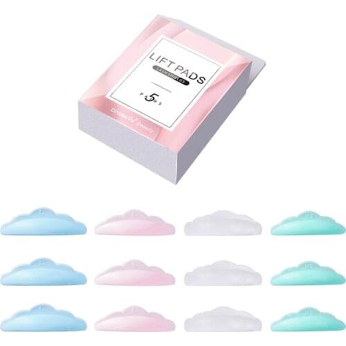 30Boxes Silicone Eyelash Perm Pad Recycling Lashes Rods Shield lifting 3D Eyelash Curler Makeup Accessories Applicator Tools