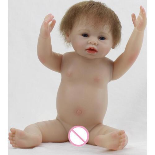 20inch Full Body Silicone Reborn Baby Boy Doll Boneca BeBe Reborn Doll Bonecas Juguetes Brinquedos Toys for Boy Gifts