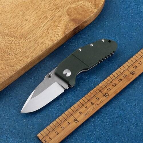 BM 755 folding knife M390 blade titanium + G10 handle outdoor tactical survival camping hunting self-defense hand tool knife