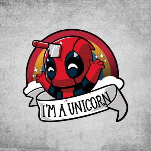 Car Styling Sticker Funny Auto Oil Tank Window Body Vinyl Computer Case Decals for Unicorn Transfrom