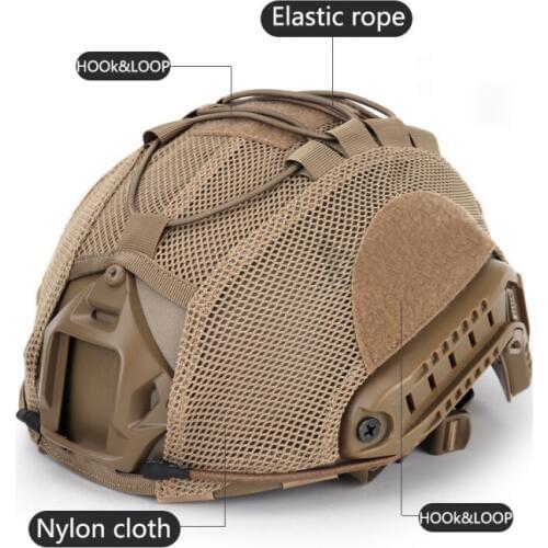 Tactical Airsoft Hunting Multicam Helmet Cover CS Wargame Sport Helmet Cover For Ops-Core FAST PJ Helmet