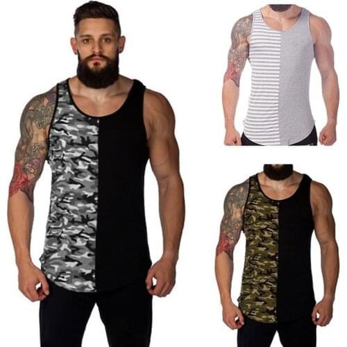 ZOGAA Men's Bodybuilding Jerseys