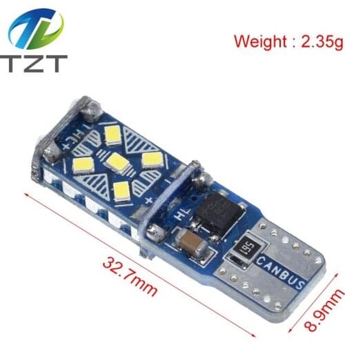 1PCS T10 W5W New Super Bright LED Car Parking Lights WY5W 168 501 2825 Auto Wedge Turn Side Bulbs Car Interior Reading Dome Lamp