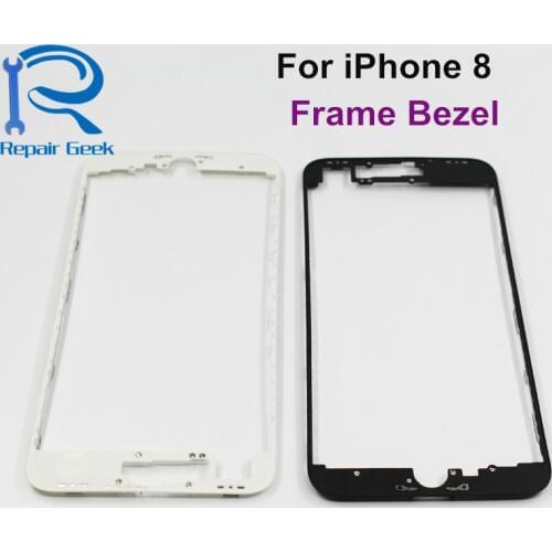 10pcs For iPhone 8 4.7 High Quality LCD Touch Screen Housing Middle Frame Front Bezel Replacement Repair Parts