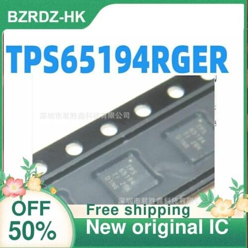 2-10PCS/lot TPS65194 TPS65194RGER 65194 QFN New original IC