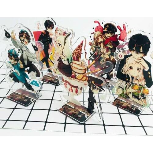 Anime Toilet-bound Hanako-Kun Acrylic Keychain Oranments Toilet Bound Jibaku Shounen Hanako Kun Desk Stand Figure Model Cosplay