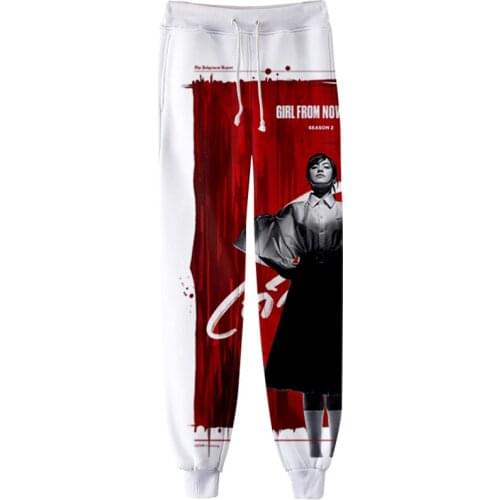 Girl From Nowhere 2 3D Men/Women Neutral StyleThreaded Bunched Trousers Japan Kawaii Threaded Bunched Leg Pants