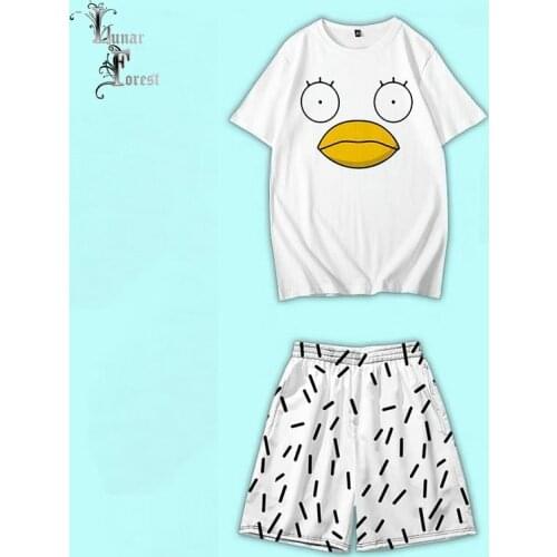 Elisabeth Gintama 3D Printing T-shirt Summer Fashion Round Neck Short Sleeve Popular Japanese Anime Streetwear Plus Size