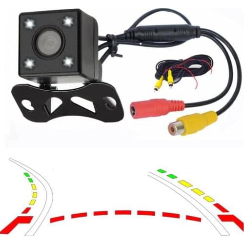 Car Rear View Camera HD Rear View Video Vehicle Camera Backup Reverse Camera Led Night Vision Parking Camera 170 Wide Angle