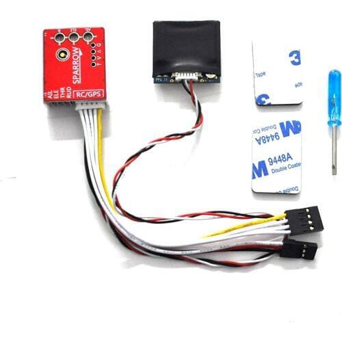 SN Sparrow Flight Controller Stabilizing Gyroscope With M8N GPS Module for FPV RC Airplane X5 U-MINI VS APM 2.8