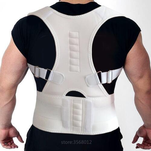 Back Corset Shoulder Lumbar Posture Corrector Magnetic Therapy Back Support Posture Correction Spine Support Belt