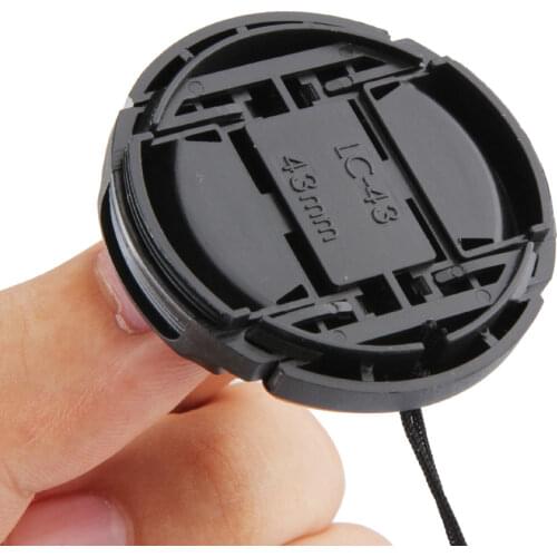 [No Tracking] Camera Lens Cap 43mm Protective Cover Fits for CANON M/M2 EF-M 22mm f/2.0 STM Lens