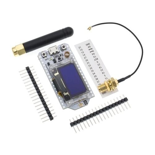 SX1276 SX1278 ESP32 LoRa 868MHz/915MHz/433MHz 0.96 Inch Blue OLED Display Bluetooth WIFI Kit 32 Development Board