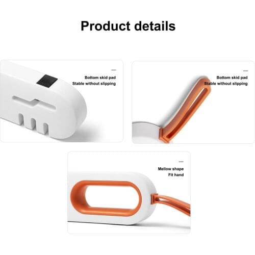 Mini Four-in-one Knife Sharpener Multifunctional Anti-skid Kitchen Grindstone V-shaped Knife Sharpening Groove Bottom Anti-skid