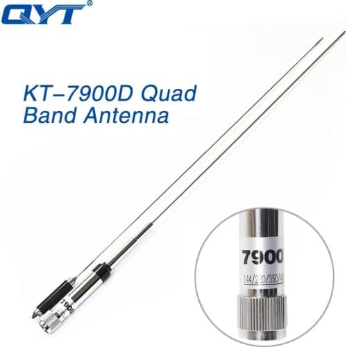 QYT KT-7900D Quad Band 144/220/350/440MHz Mobile Radio Antenna for QYT KT-7900D Quad Band Car Mobile Radio KT7900D KT 7900D