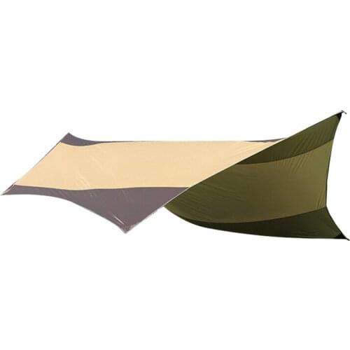 Outdoor 5.5*5.6 Meters Large Canopy Sunshade with Support Poles, Simple To Build, Strong and Durable, Does Not Fade