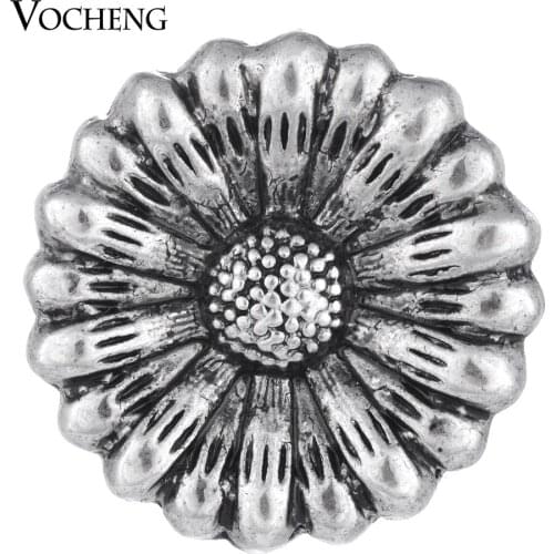 Vocheng Ginger Snap Wildflower 18mm Alloy Charms Vn-1039