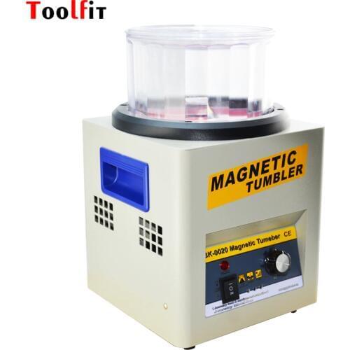 Variable Speed Polishing Machine Magnetic Tumbler 2000RPM Capacity 600g Jewelry Watch Polishing Grinding Power Tool