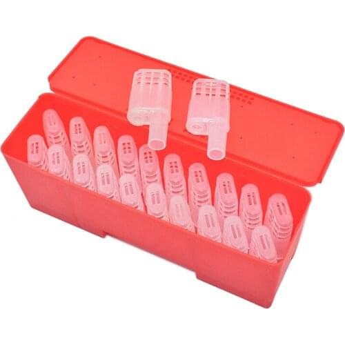 Beekeeping Supplies Queen Bees Box with 20 PCS Queen Cages Queen Rearing Equipment Queen Cell Incubator