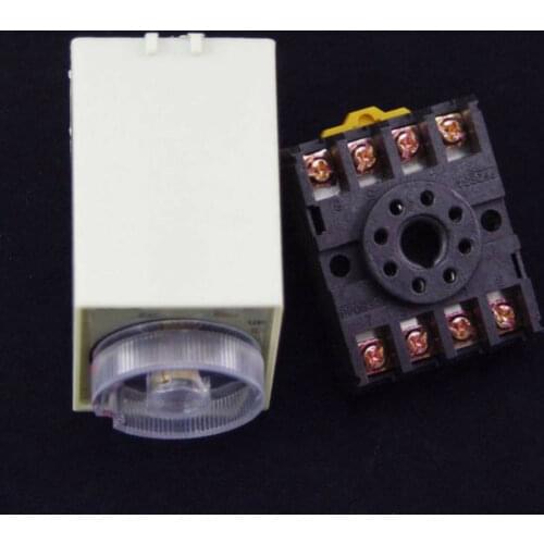 12VDC power off delay timer time relay 0-5 second ST3PF