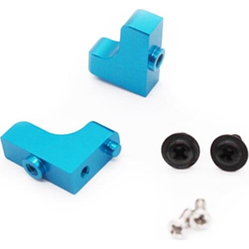 Servo Seat 1/18 Rc Car Parts Metal Parts for Wltoys A949 A959-B A969-B A979-B,Blue
