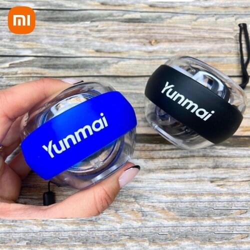 MI Yunmai LED Wrist Ball Super Gyroscope Powerball Self-Starting Gyro Arm Force Trainer Muscle Relax Gym Fitness Equipments Ball
