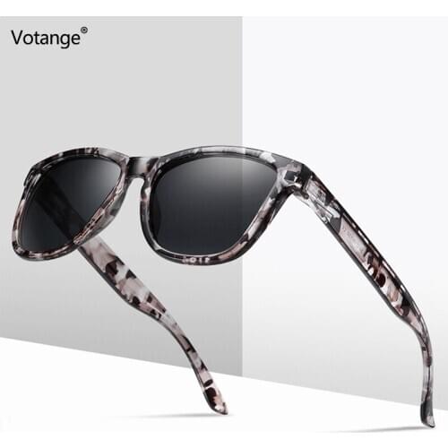 Votange Polarized Sunglasses Men Printing Glasses Frame Fashion Fishing Driving UV400 Sun Eyewear Shades Women lentes de solE086